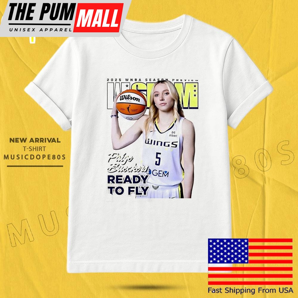 Paige Bueckers Dallas Wings Slam Ready To Fly T Shirt