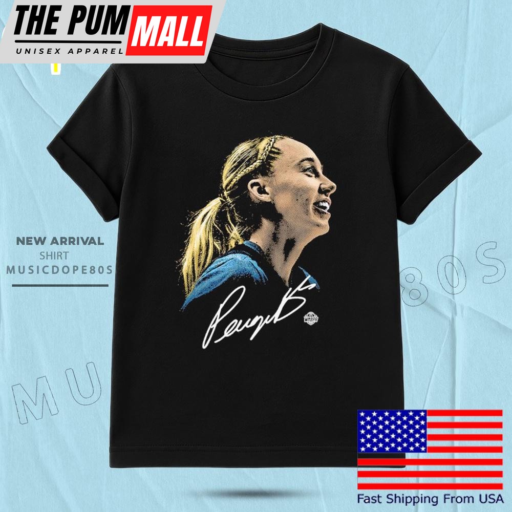 Paige Bueckers Wnba Portrait Signature T Shirt