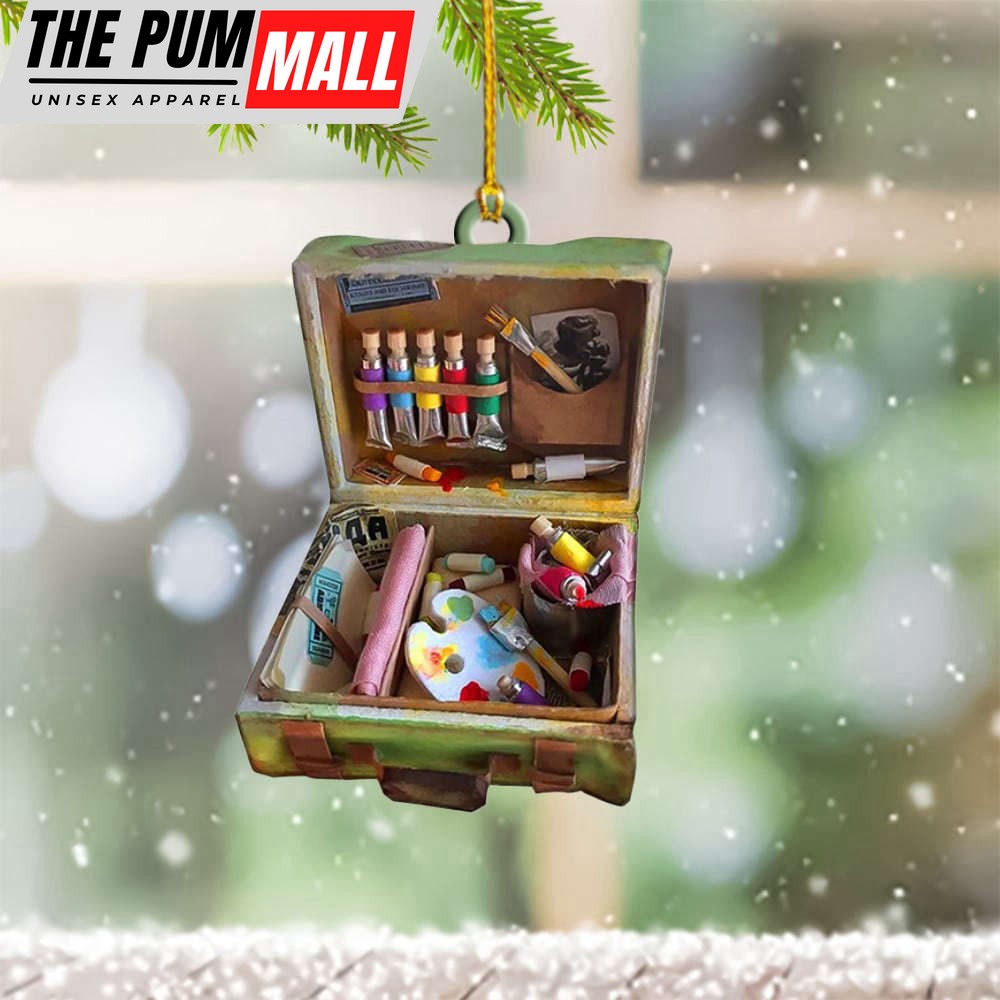 Paint Ornament Watercolor Christmas Ornaments Gifts For Painting Lovers Limited Edition