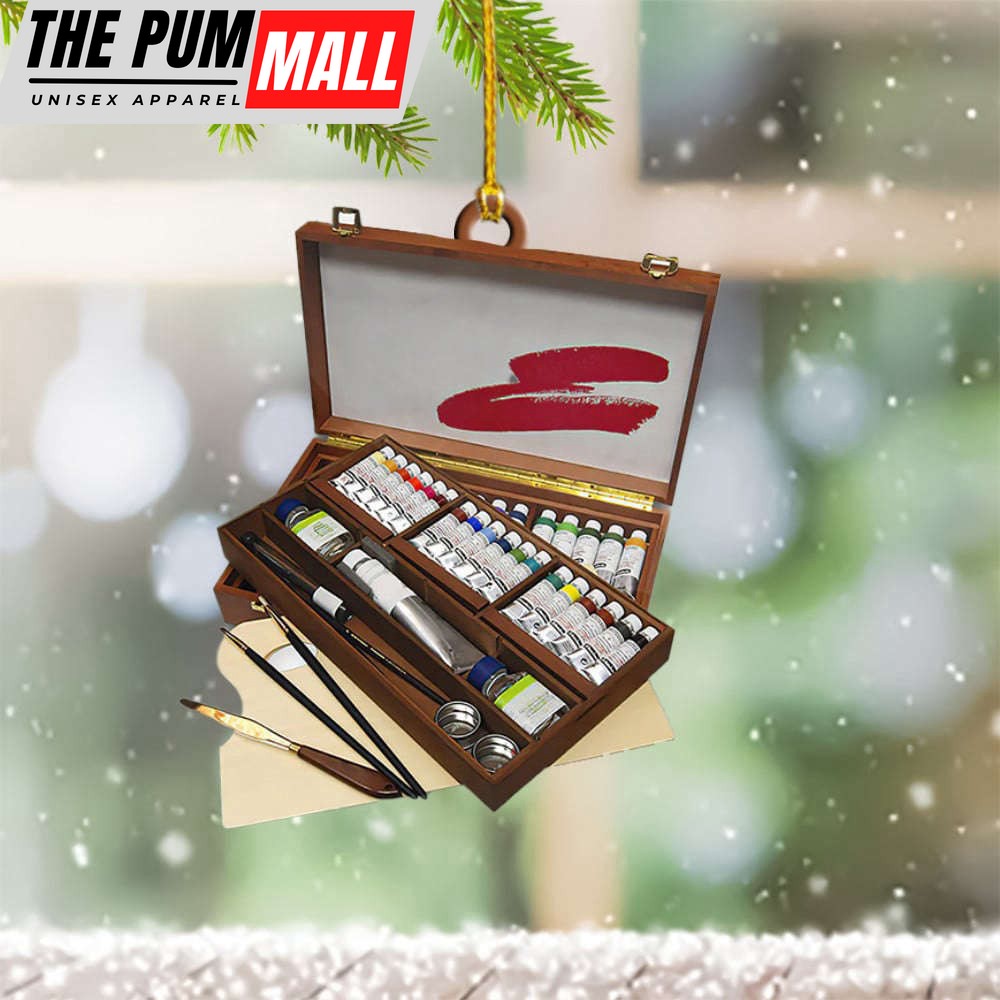 Painting Christmas Ornament Xmas Tree Decorations Ideas Gifts For Painting Lovers Limited Edition