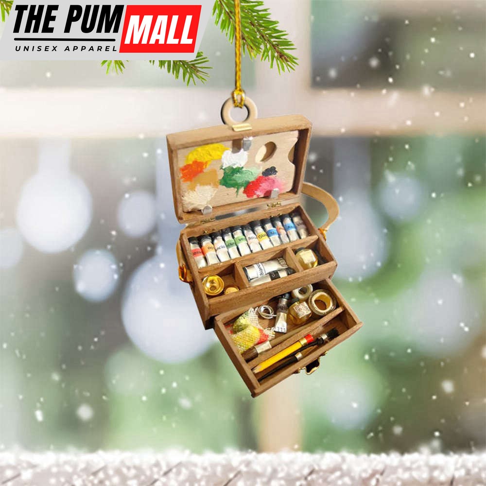 Painting Ornament Best Christmas Tree Decorations Best Gift For Painting Lovers Limited Edition
