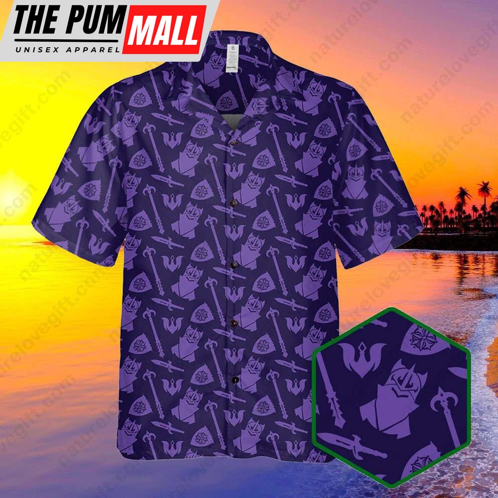 Paladin Class Hawaiian Shirt DnD Dungeons and Dragons DM Gift