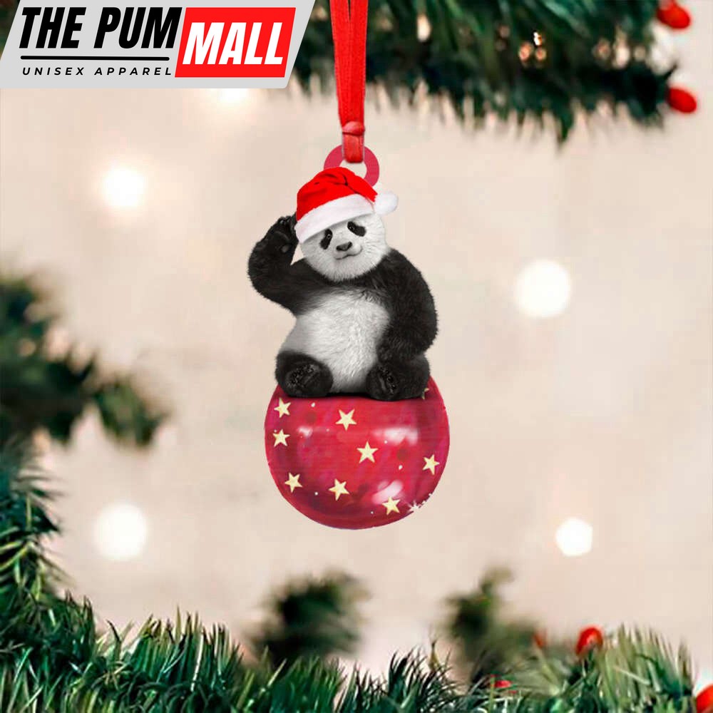 Panda Christmas Ornament Animal Cute Christmas Tree Ornament Decorations Gift Ideas For Her Limited Edition