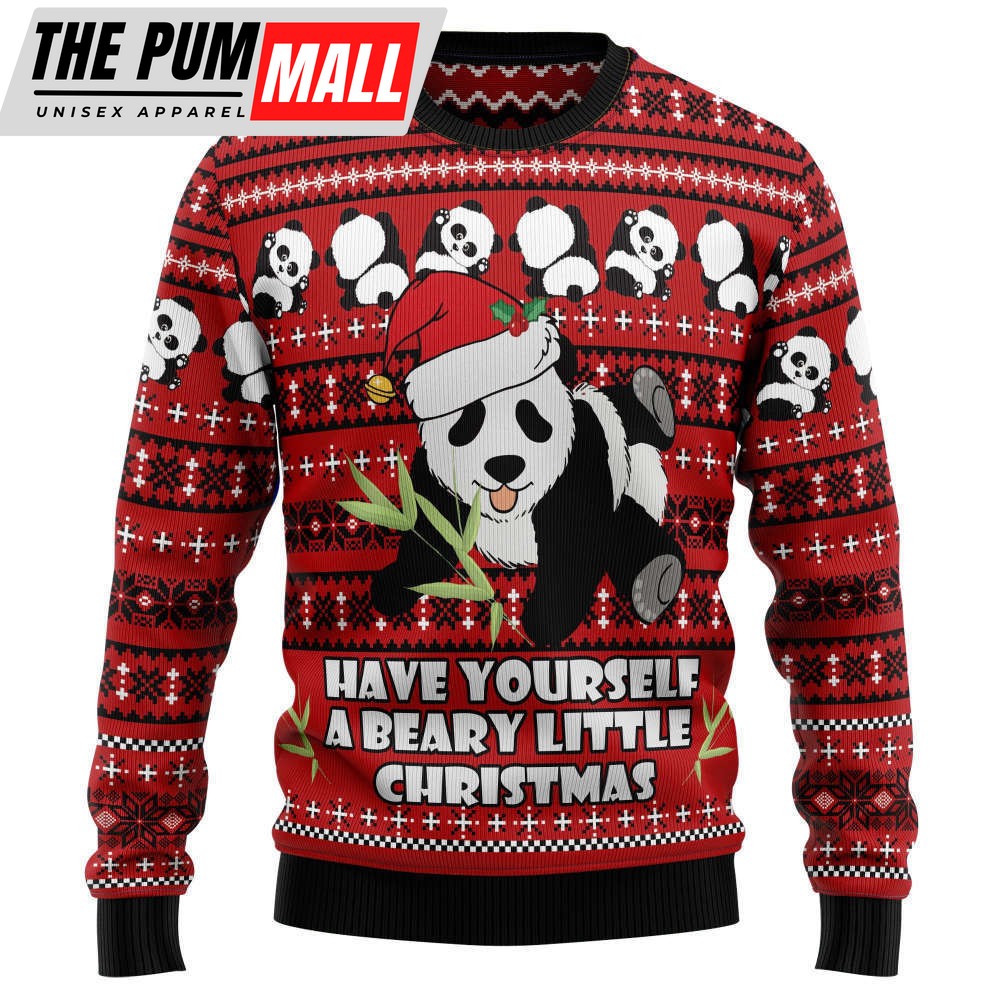 Panda Christmas T0411 Ugly Christmas Sweater – Noel Malalan Signature