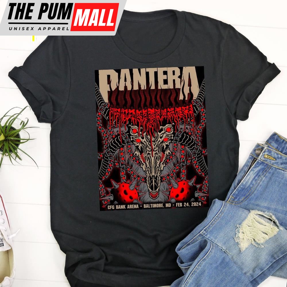 Pantera Baltimore February 24, 2025 Unisex T-Shirt