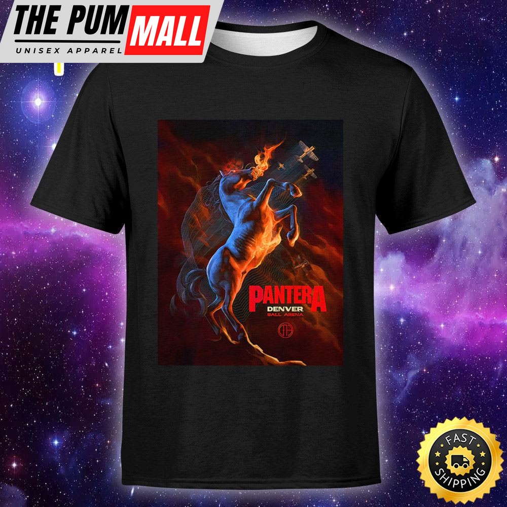 Pantera Denver August 23, 2025 Poster Unisex T-shirt