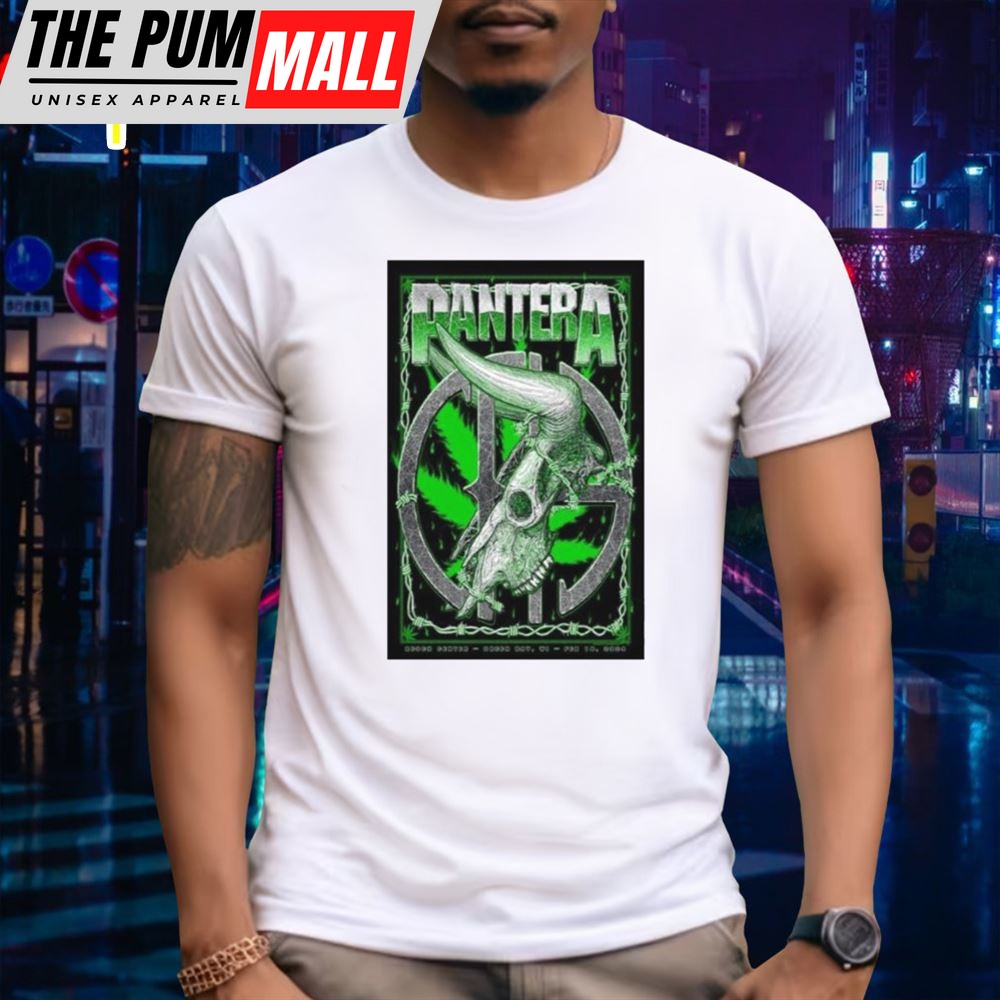 Pantera In Green Bay 02-18-2025 Poster Shirt