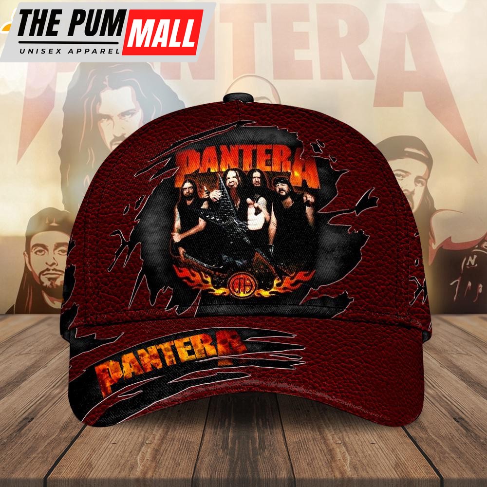 Pantera Music Baseball Cap Print For Fans
