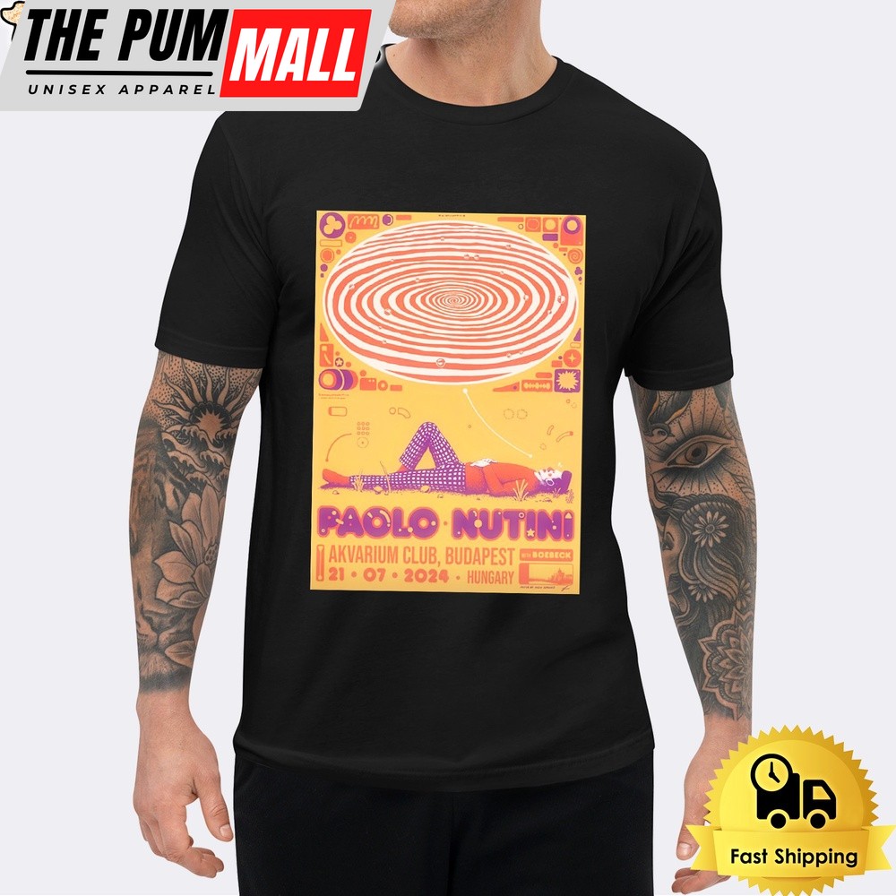 Paolo Nutini In Akvarium Klub Budapest Hungary On July 21 2024 Unisex T-Shirt