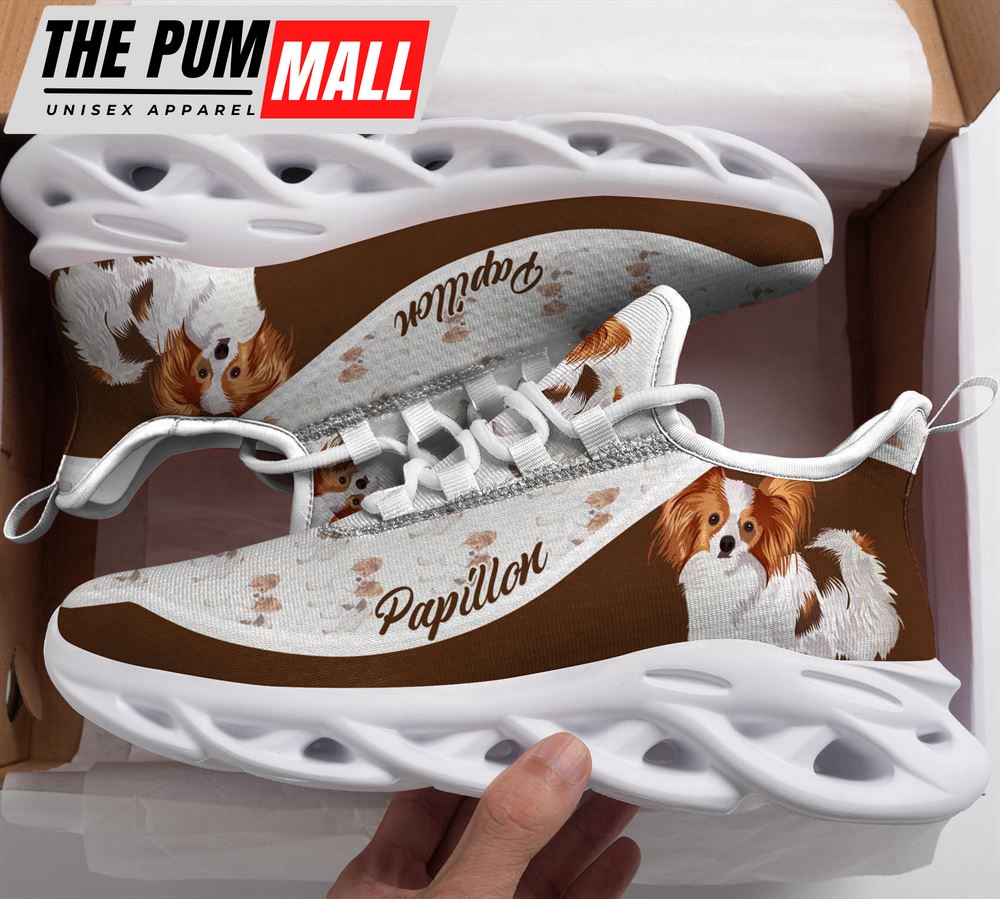 Papillon Max Soul Shoes, For Women Men Kid, Gift For Dog Lover