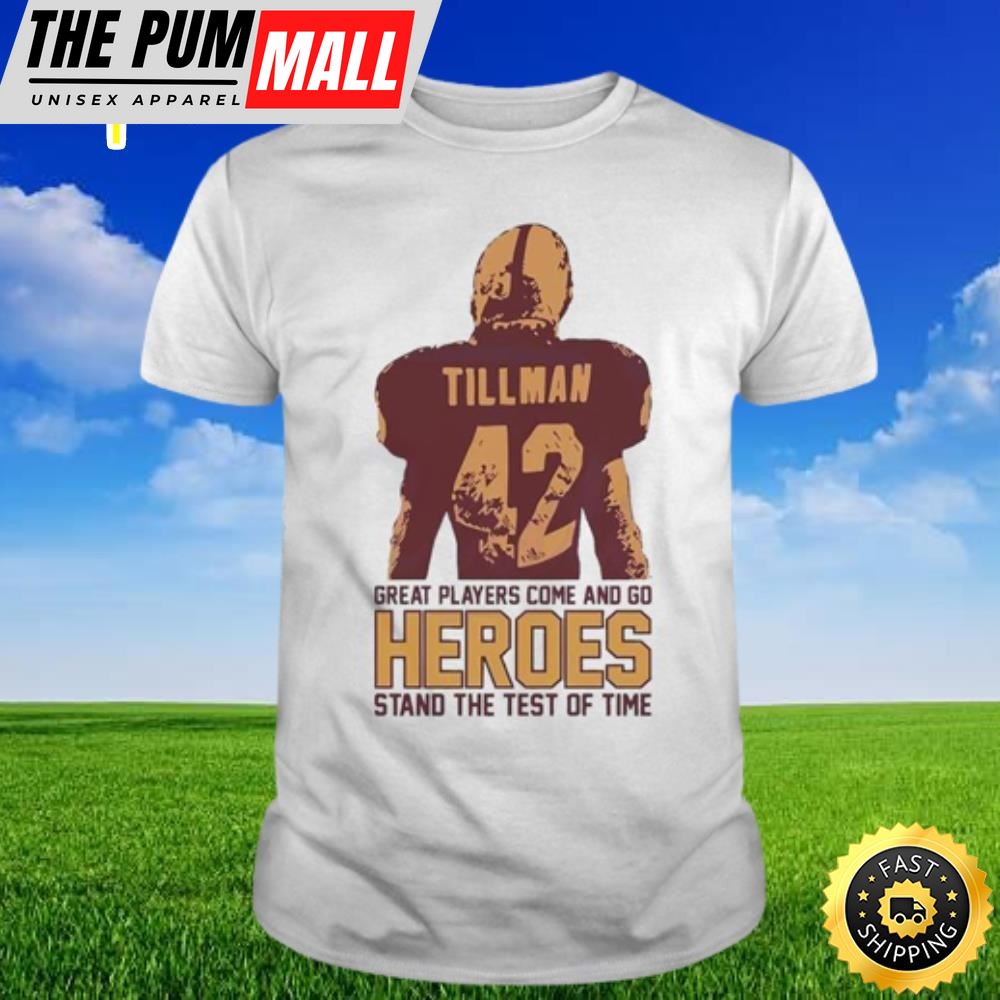 Pat Tillman Heroes White Unisex Basic T-shirt