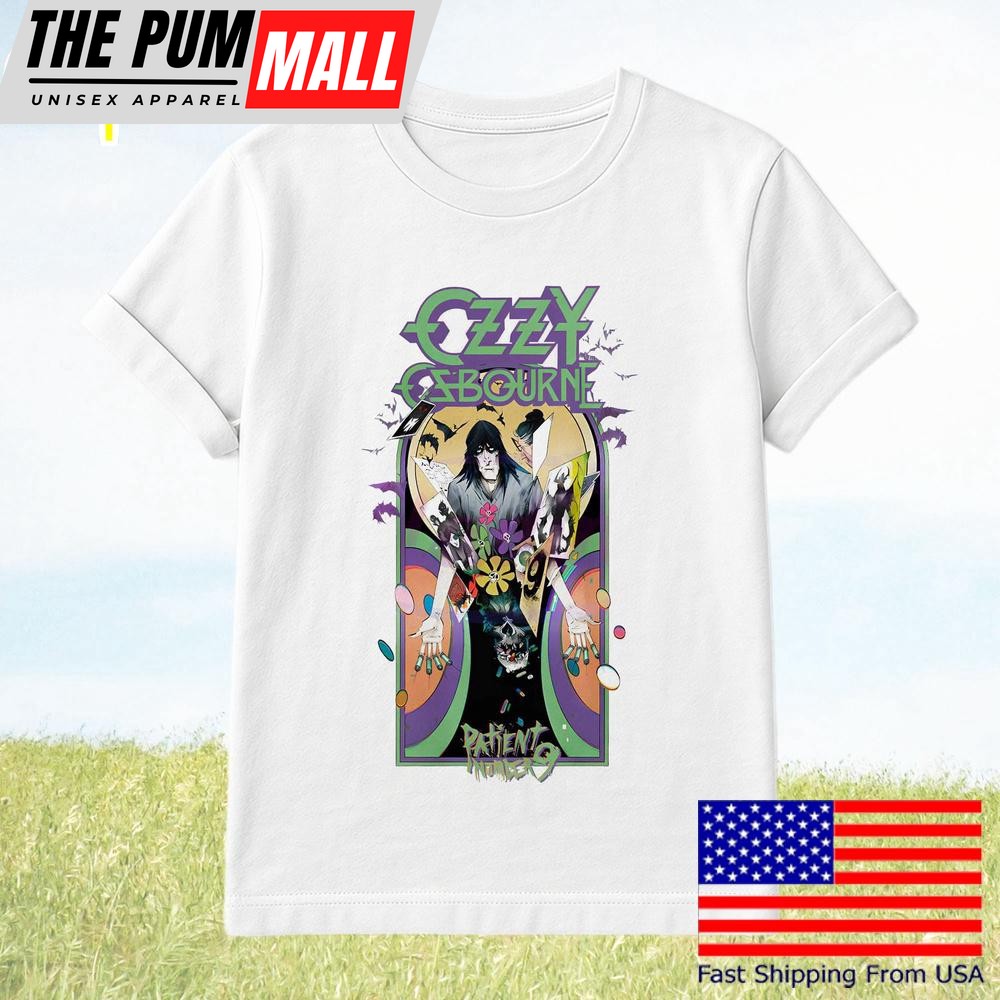 Patient Number 9 Ozzy Psychedelic Gothic Comic T-Shirt