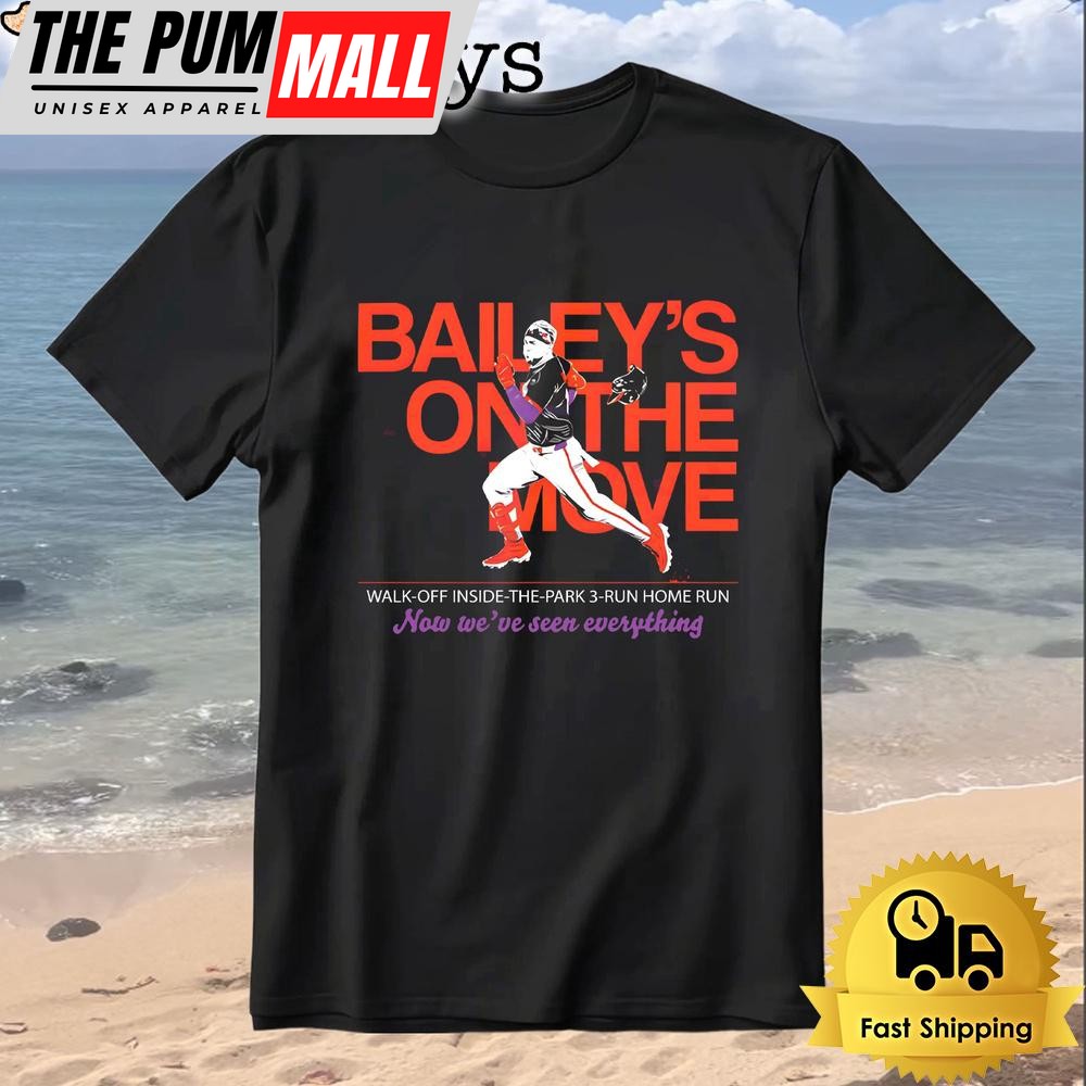 Patrick Bailey Walk Off Inside The Park Home Run Baseball T-Shirt