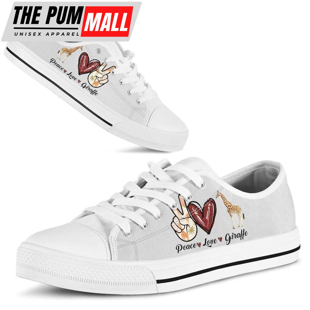 peace-love-giraffe-sign-low-top-shoes-low-top-shoes-mens-women-ddzecp0v Peace Love Giraffe Sign Low Top Shoes – Low Top Shoes Mens, Women