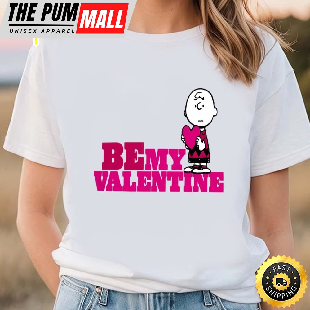 Peanuts Charlie Brown Be My Valentine Baby T-Shirt