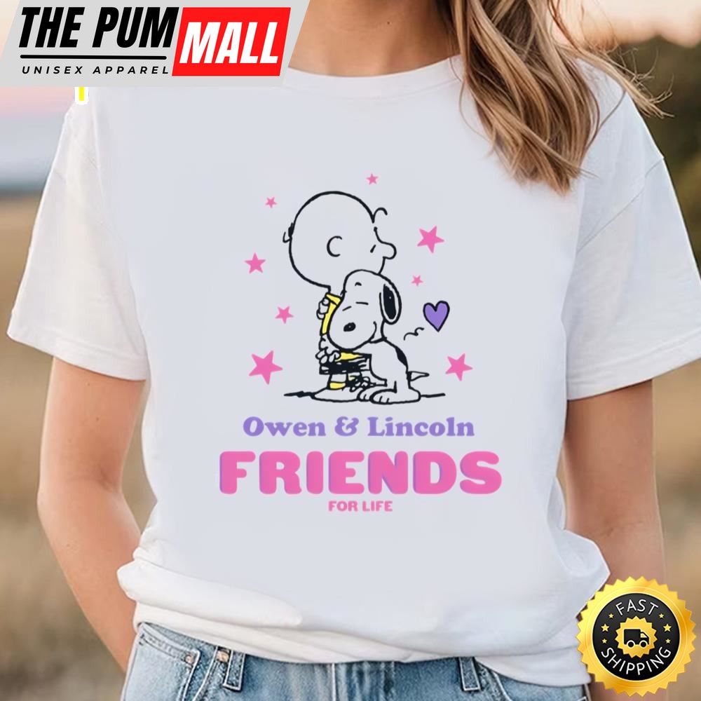 Peanuts Friends For Life Valentine T-shirt