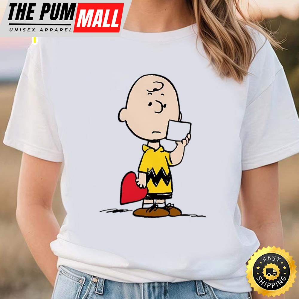 Peanuts Valentines Day Charlie Brown Valentine Baby T-Shirt