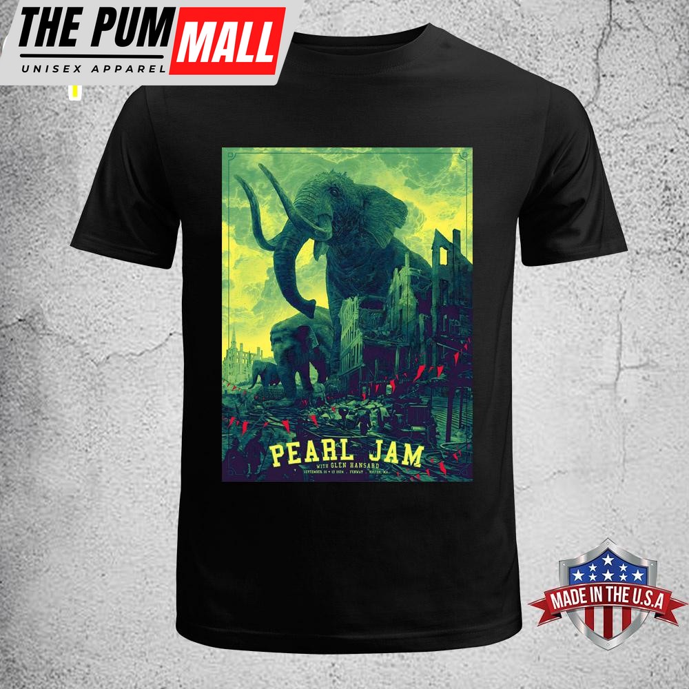 Pearl Jam Dark Matter 2024 Tour Boston Fenway Unisex T-Shirt