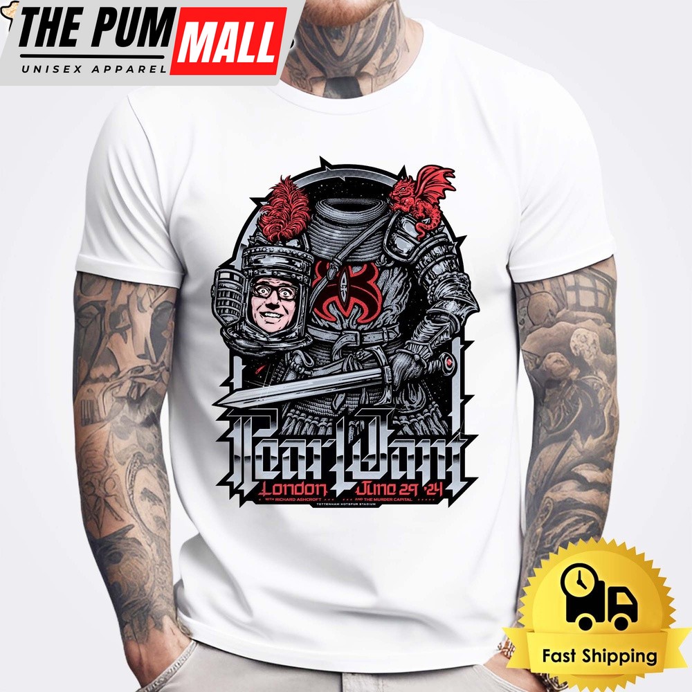 Pearl Jam Dark Matter Tour At Tottenham Hotspur Stadium In June 2024 Unisex T-Shirt