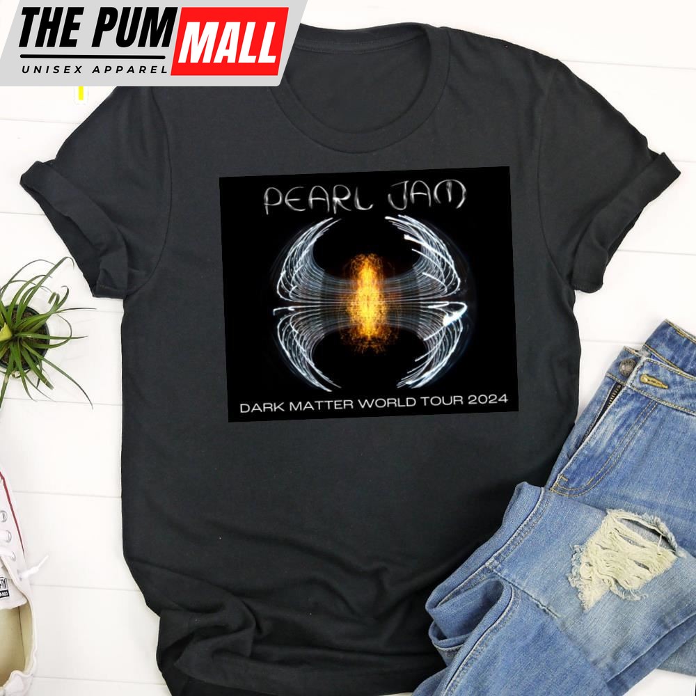 Pearl Jam – Dark Matter World Tour 2025 Black T-Shirt