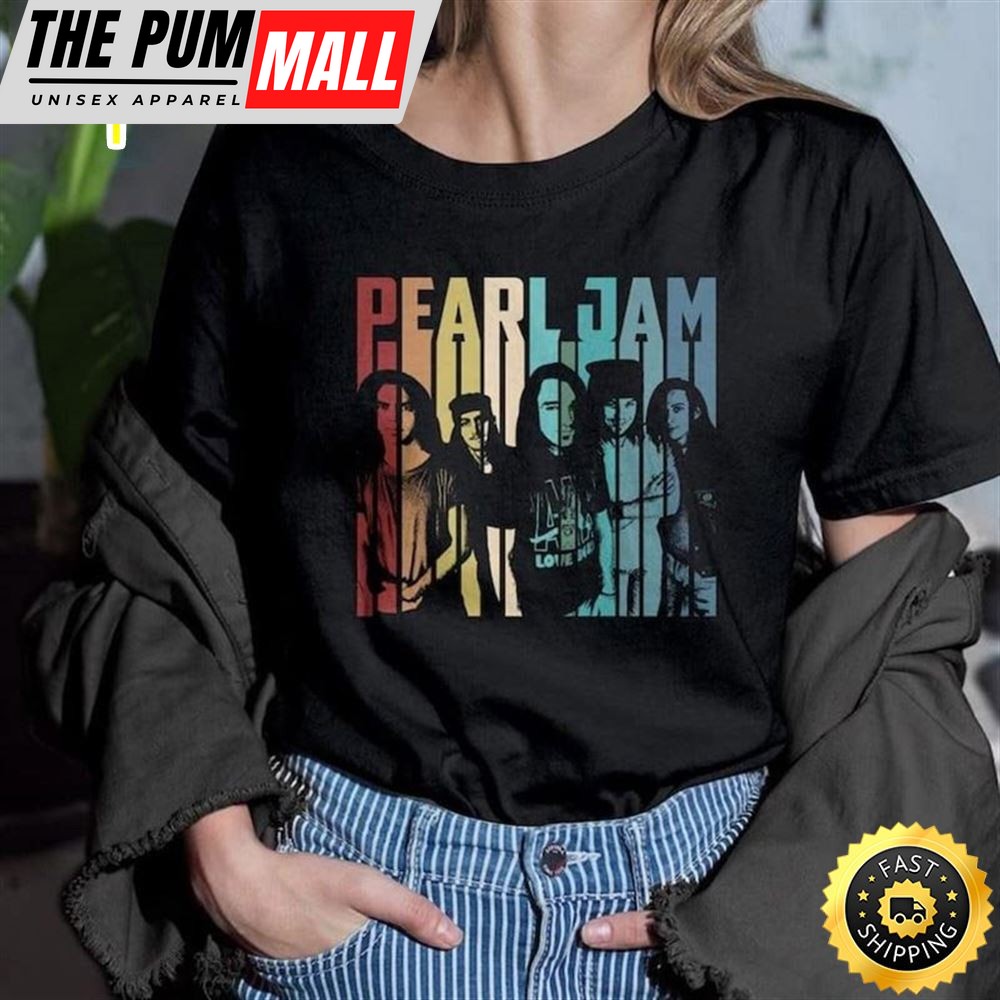 Pearl Jam Us Tour 2025 Shirt, Pearl Jam Rock Band Unisex T-shirt