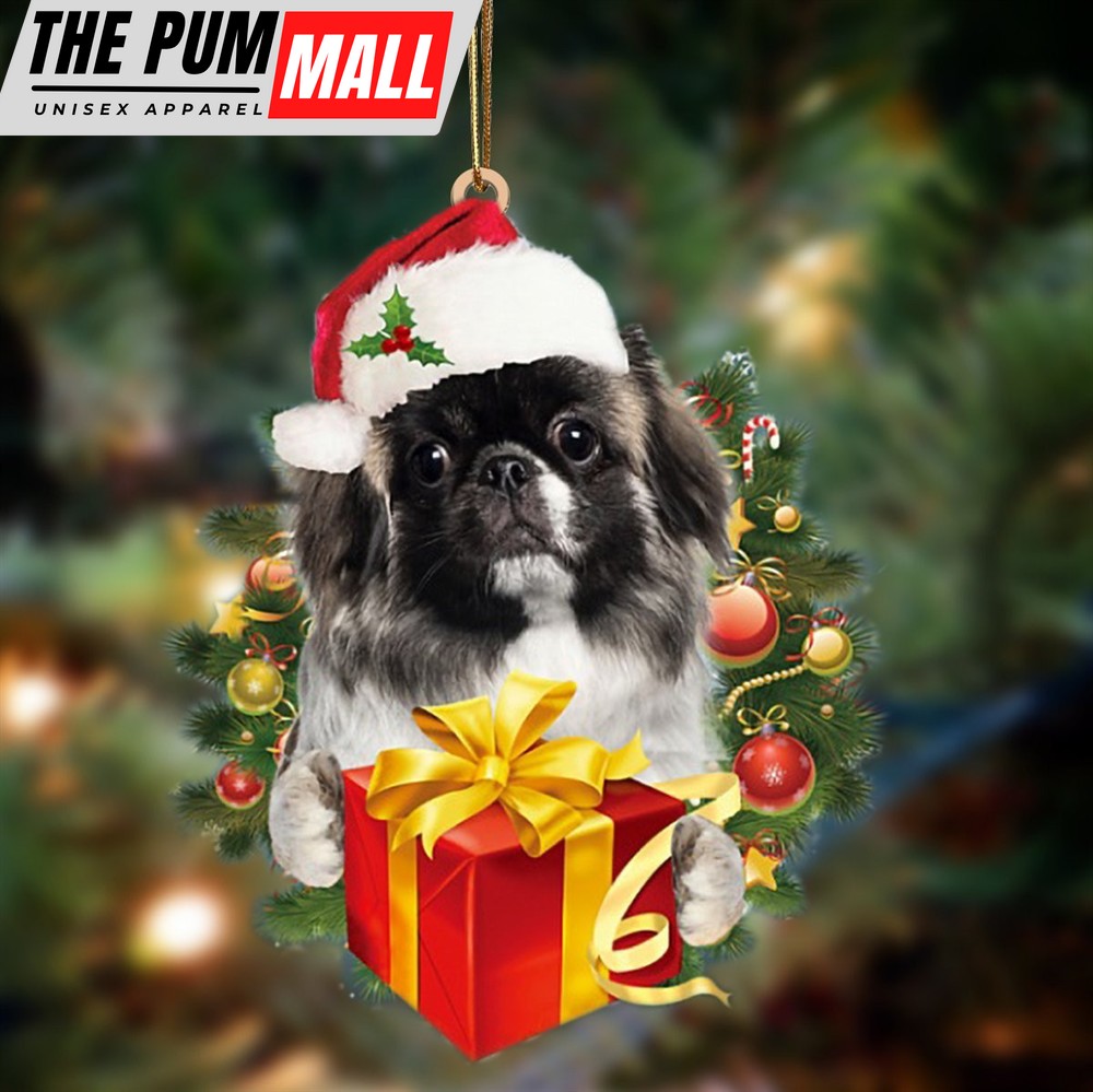 Pekingese Give Gifts Hanging Ornament – Flat Acrylic Dog Ornament – Dog Lovers Gifts For Him Or Her Limited Edition