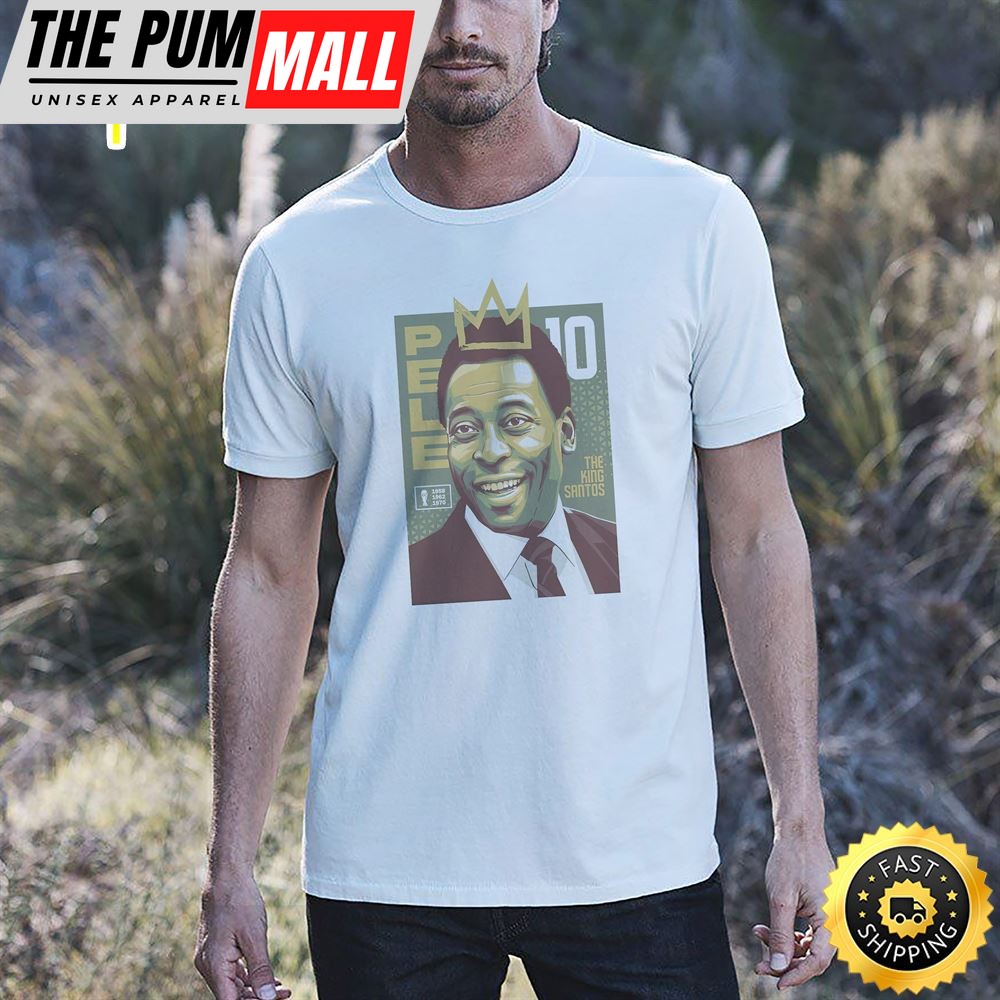 Pele Fashion Vintage Pele Soccer Unisex T-shirt