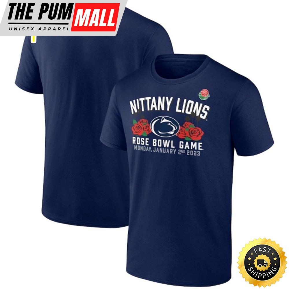 Penn State Nittany Lions Branded 2025 Rose Bowl Gameday Stadium Navy T-shirt