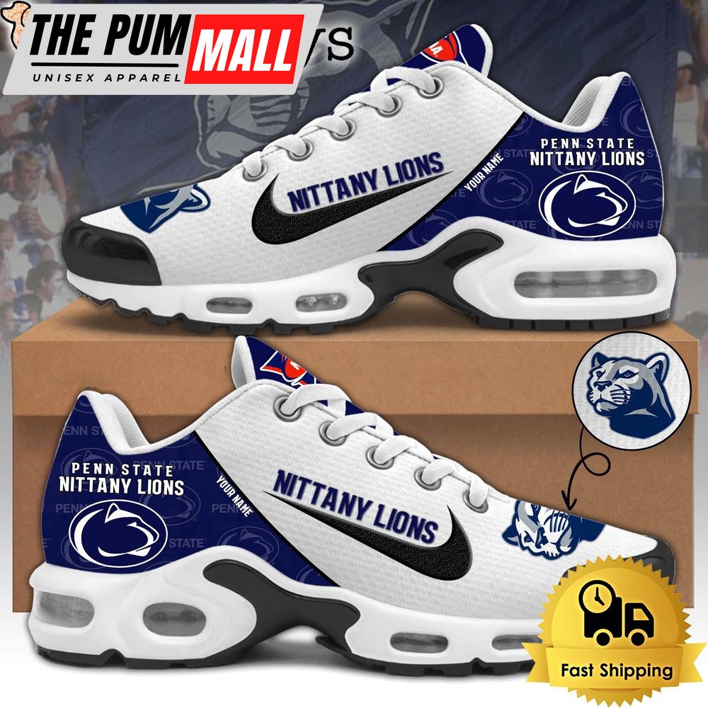 Penn State Nittany Lions Football Mascot Symbol Custom Air Max Plus Shoes