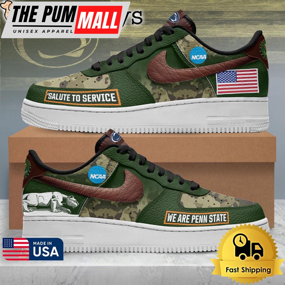 Penn State Nittany Lions Salute To Service Air Force 1 Shoes