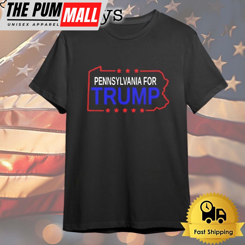 Pennsylvania For Trump 2024 T Shirt