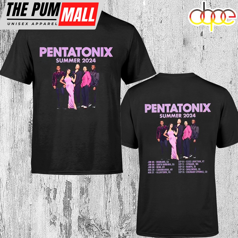 Pentatonix Summer Tour 2024 Music Unisex T-Shirt