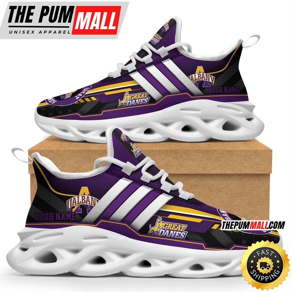 Personalized Albany Great Danes Max Soul Shoes Sneakers Elevate Your Every Step