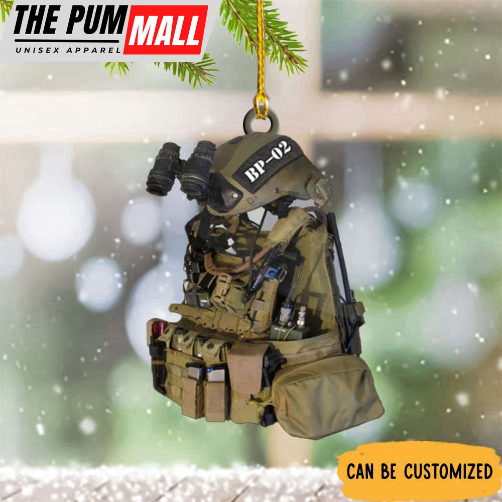 Personalized Army Christmas Ornament Military Ornaments For Christmas Tree 2023 Limited Edition