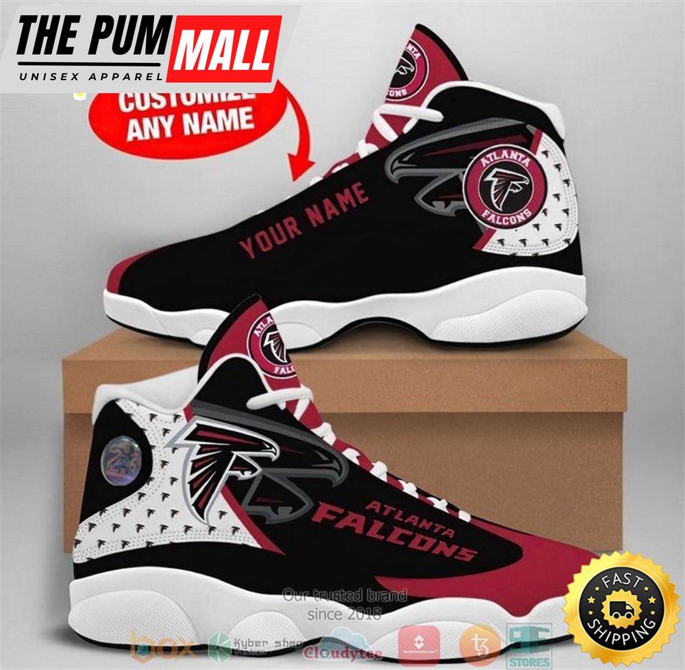 Personalized Atlanta Falcons Football Nfl Air Jd 13 Sneaker Shoes