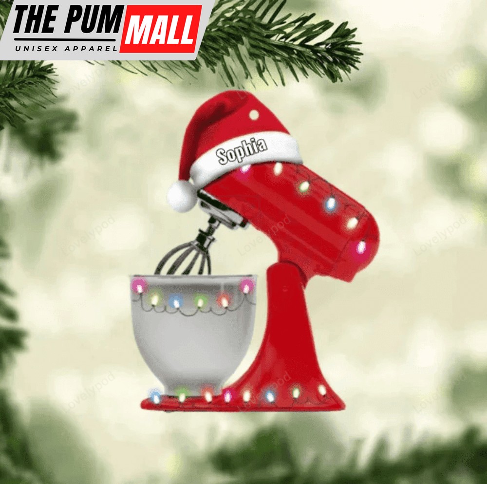 Personalized Baking Christmas Ornament, Christmas Tree Decor Limited Edition