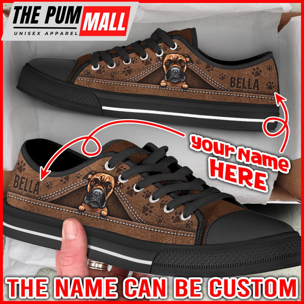 personalized-boxer-dog-lover-shoes-peeking-low-top-sneaker-sneaker-for-dog-wal-3i6yp4jq Personalized Boxer Dog Lover Shoes Peeking Low Top Sneaker – Sneaker For Dog Walking – Dog Walking Shoes Men Women