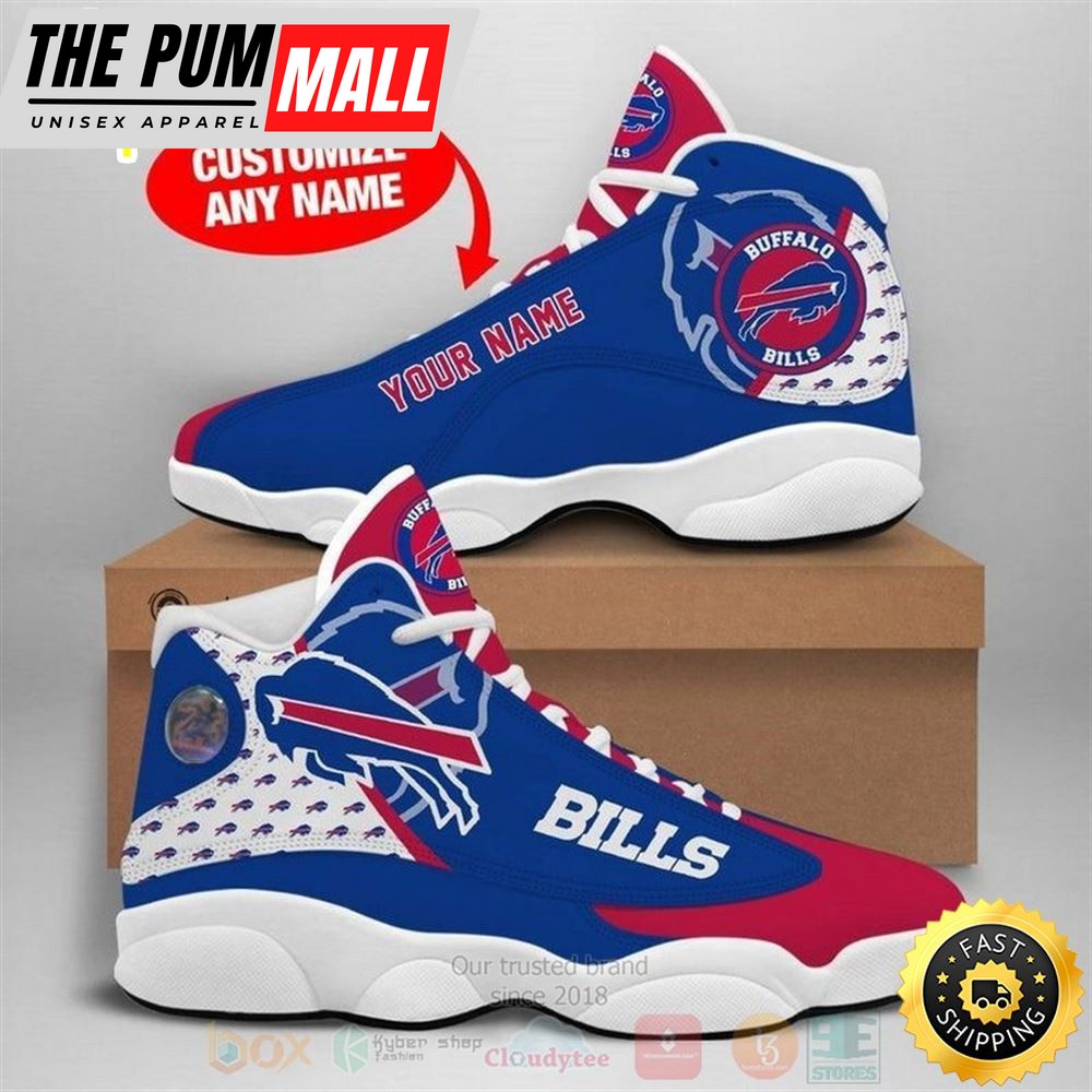 Personalized Buffalo Bills Nfl Team Custom Air Jd 13 Shoes