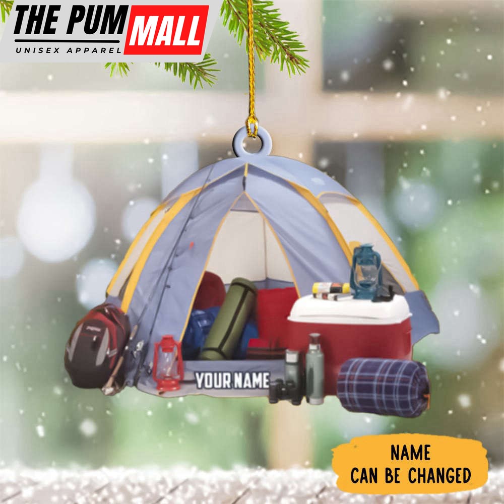 Personalized Camping Ornament Camping Christmas Ornaments Gifts For Camper Limited Edition