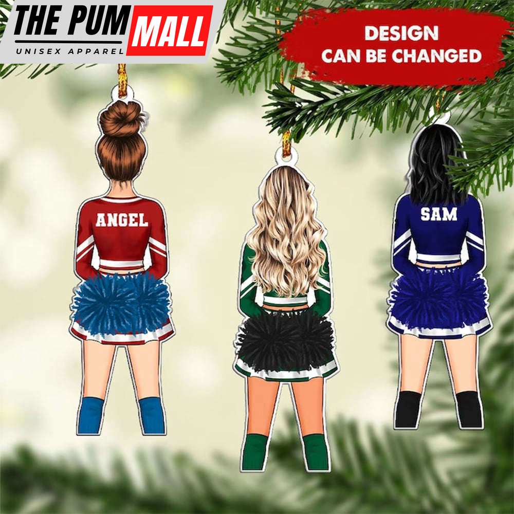 Personalized Cheer Ornament Cheer Christmas Ornaments Gifts For Cheerleader Limited Edition