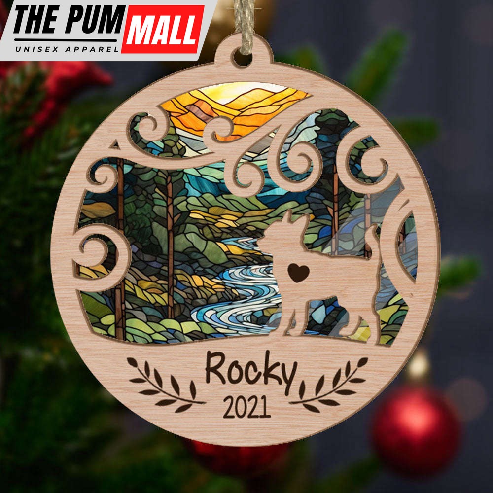 Personalized Chihuahua(Short Hair) Orna Suncatcher Ornament Gift for Dog Lover Limited Edition