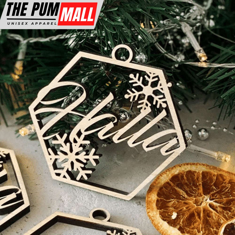 Personalized Christmas Ornament Xmas Holiday Personalized Family Christmas Ornament Gift Limited Edition