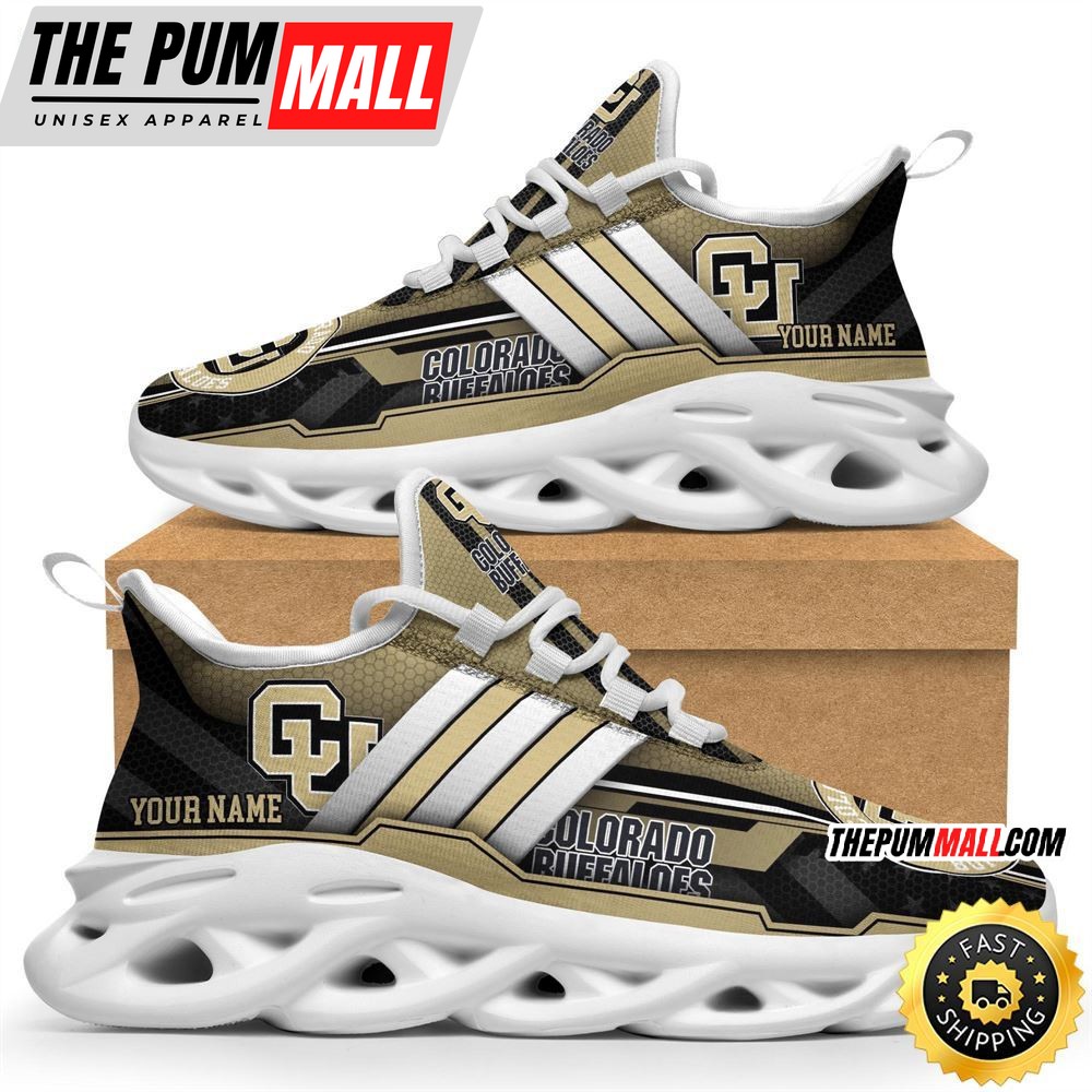 Personalized Colorado Buffaloes Max Soul Shoes Sneakers Elevate Your Every Step