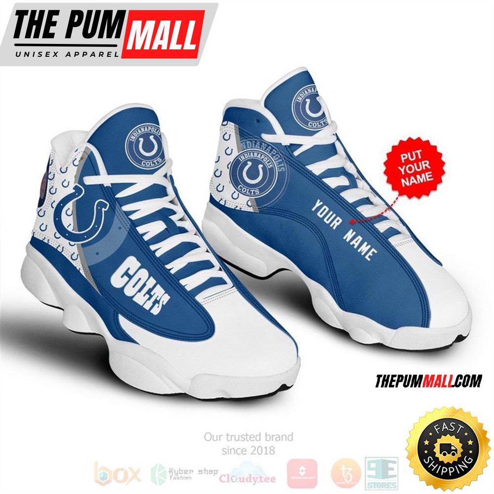 Personalized Dallas Indianapolis Colts Nfl Custom Air Jd 13 Shoes