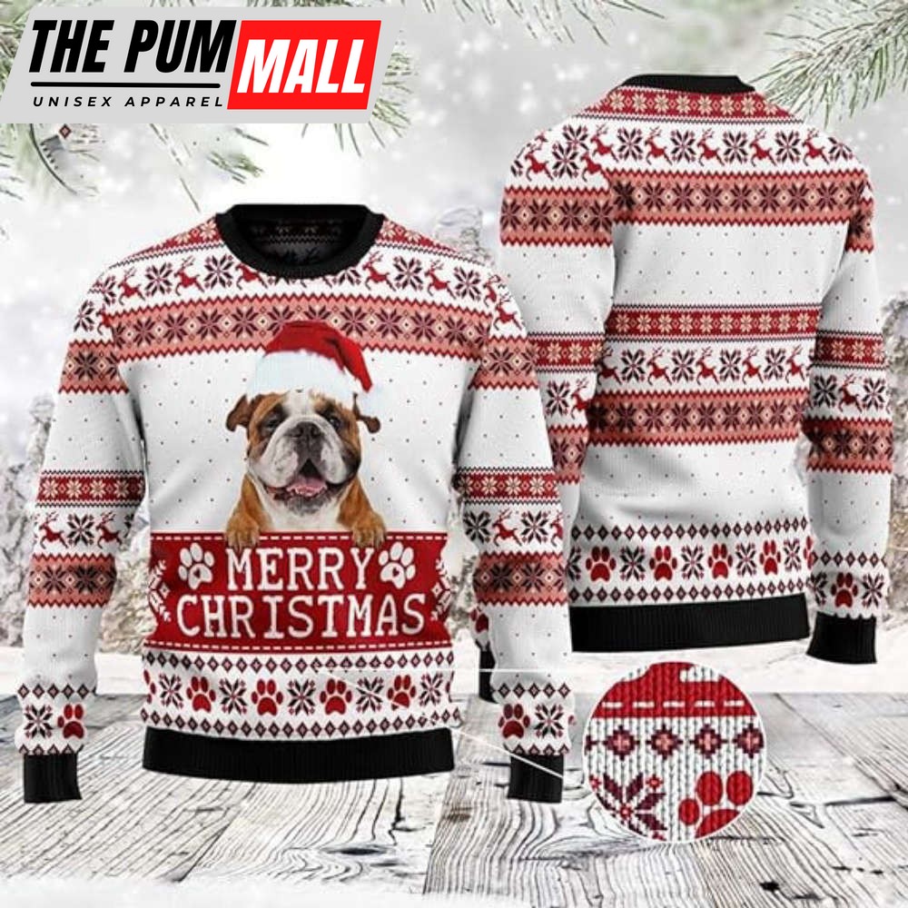 Personalized Dog Photo Christmas Ugly Sweater, Christmas Gift for Pet Lover