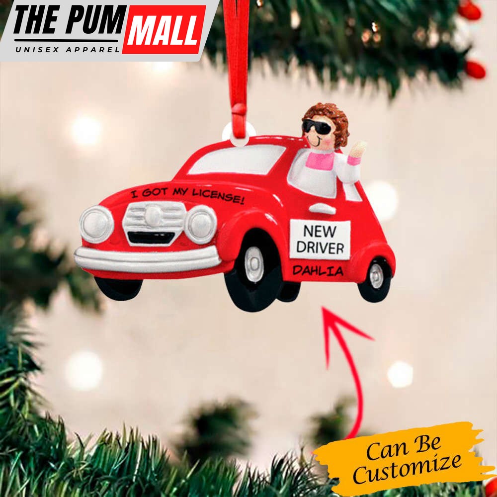 Personalized Drivers License Christmas Ornament New Driver Xmas Tree Decorations 2023 Limited Edition