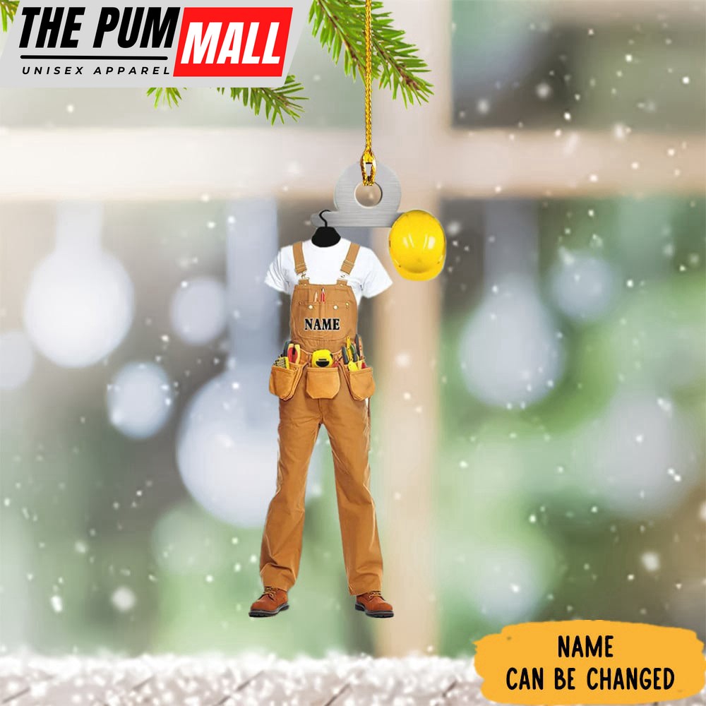 Personalized Electrician Ornament 2023 Electrician Christmas Tree Ornaments Gift Limited Edition