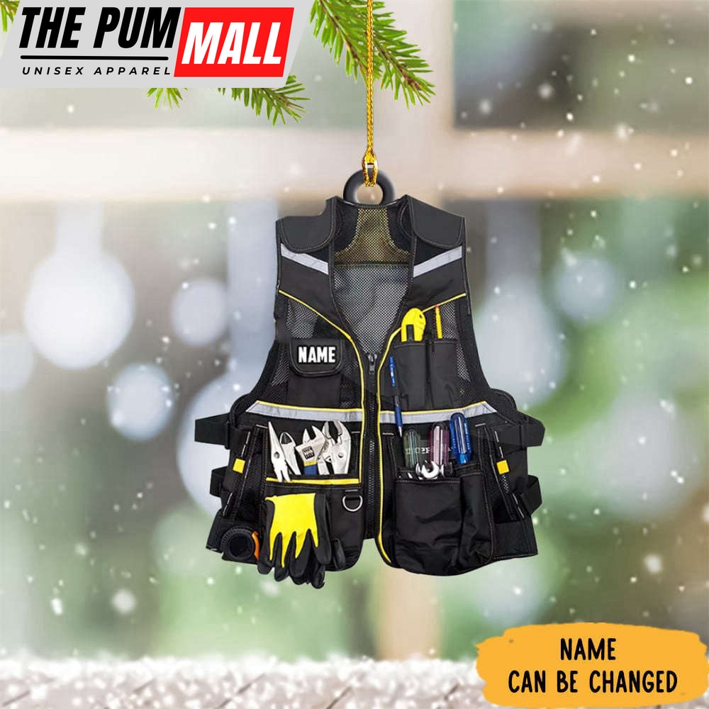 Personalized Electrician Ornament Electrician Christmas Tree Ornaments 2023 Limited Edition