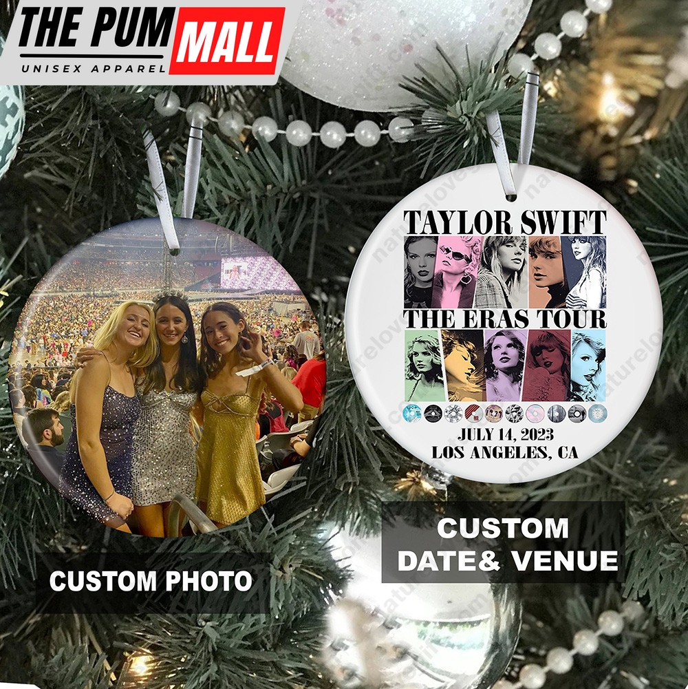 Personalized Eras Tour Photo Taylor Swift Christmas Ornament Fans Gift Limited Edition