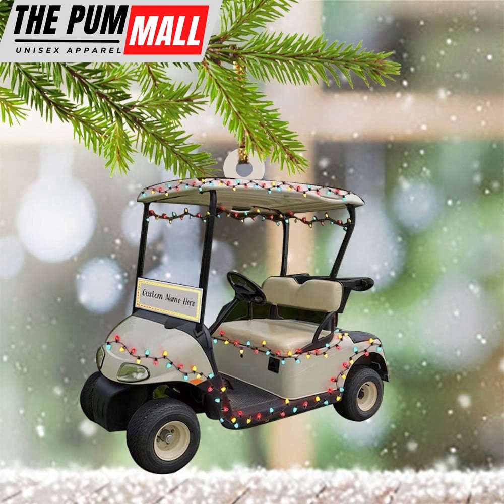 Personalized Golf Cart Christmas Ornament Christmas Tree Decorating Ideas Gifts For Golf Lovers Limited Edition